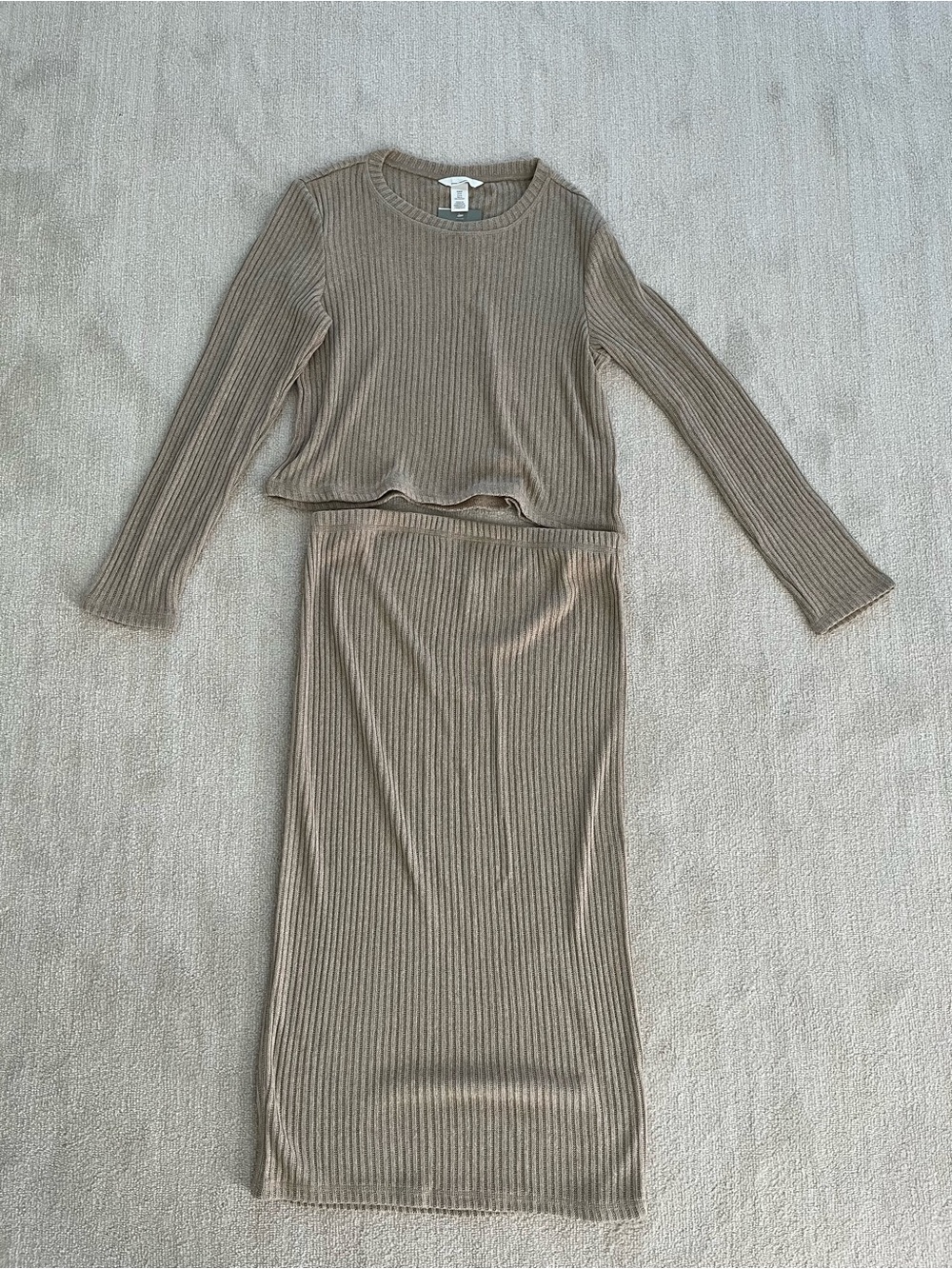 H&M MAMA 2-piece Rib-knit Set